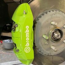 brembo 스티커 자동차 데칼 스티커 브레이크 캘리퍼 스티커, 브렘보 화이트 XS