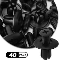 bmw 자동차 리벳 패스너 8mm 구멍 자동차 도어 리벳 플라스틱 클립 패스너 메르세데스 벤츠 호환 W211 W203