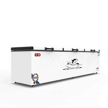 냉장 냉동 평대 쇼케이스 반찬 젓갈 진열 마트 냉장고, 718L 단일 온도 기계적 온도 조절