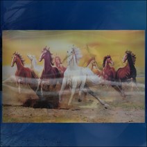 D069/말사진/인테리어소품/말그림/입체사진/홀로그램