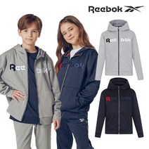 REEBOK 리복키즈 주니어 로고포인트 후디집업 2종 택1