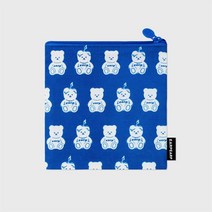 어프어프 파우치 백 LITTLE FACO PATTERN-BLUE(파우치)