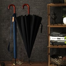 parachase [파라체이스] 멜빵장우산/킹스맨우산/남자장우산/장마우산/명품우산/대형우드장우산 (No.1085)