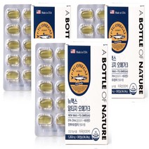 뉴맥스 알티지 오메가3 캡슐 식약처인증 프리미엄 rtg오메가3 건강기능식품 epa dha 1100mg 일일 섭취량 여성 남성 정제어유 멸치 사용, 3개, 30캡슐