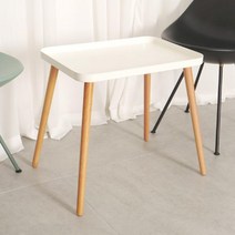 밤나무 스틸 사각 테이블 엔틱 카페 거실 티테이블