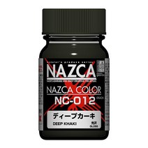 gaianotes 가이아노츠 NC-012 NAZCA 컬러 시리즈 15ml 딥 카키 [프라모델 도료], 단일