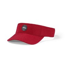 타이틀리스트(Titleist) 남성 골프 모자 컬렉션 선바이저 캡 TH22AVFCJ BG, 버건디