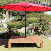 착한테이블 전문목수 조립식 평상제작 야외평상 베란다평상 평상마루, 1800X2370X400 도토리색