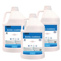 [도그씨] 케어록스 carerox 살균소독제 탈취제 4L x 3개 무알콜제품, 상세 설명 참조