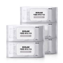 [ECOLAB] 세이프 항균물티슈 100매x5 (총 500매), 단일속성