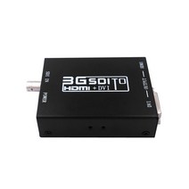 EU 플러그 블랙 NKA8 3G SDI HDMI DVI 컨버터 1080P HD 비디오 SDSDI HDSDI 3GSDI 신호(전원 어댑터 포함), eu plug, black