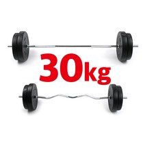 바투스포츠 30kg 역기 세트, 중봉