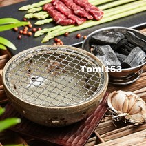 토미153 미니멀라이프 내열 1인 도자기화로(2color), 블랙