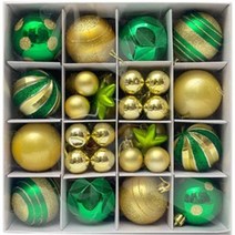 크리스마스 트리 오너먼트 장식볼 방울 장식용품 소품, 그린