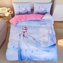 겨울왕국 침구세트 엘사공주 이불커버+베개커버 디지털 프린팅