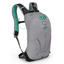 미국발송 Osprey Sylva 5 여성용 바이크 하이드레이션 백팩 유압 저장소 포함 다운드래프트 그레이