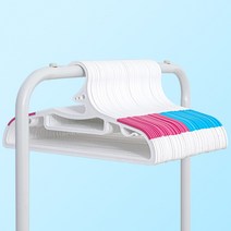 포에버 논슬립옷걸이 화이트30p 어깨뿔 정리 플라스틱 세탁소 다이소옷걸이 이케아 바지걸이, 01_포에버논슬립옷걸이 화이트30p
