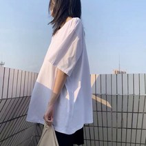 ANKRIC 점프슈트 검은 색 원 숄더 데님 여성 한국어 버전의 느슨한 가을 제거 및 두 개의 넓은 다리 제거 및 제거-절단 멜빵 감소