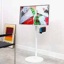 모블랩스 삼탠바이미 VESA타입 각도조절 TV 스탠드 삼성 M5 M7 룸앤 티비 거치대 이동식 삼텐바이미, 1090mm, 200x200