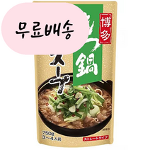 다이쇼 하카타 모츠나베 미소 맛 750g 3~4인분 곱창전골 국물, 3개