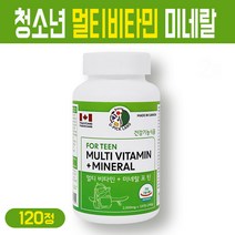포틴 청소년 멀티 비타민 앤 미네랄 성장기 종합 영양제 칼슘 비타민D 마그네슘 아연 비타민B군 비오틴 셀레늄 주니어 초등 학생 중학생 고등 수험생 복합 기능식품, 1개