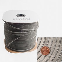철물인 모헤어 무접착 롤 7mm (300M) 외풍차단 털실문풍지, 1개