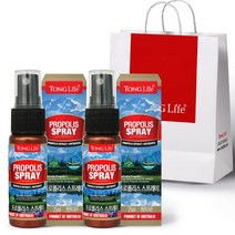 통라이프-호주 프로폴리스 스프레이25ml-구강 향균작용에도움-2병-선물세트, 2병+선물, 25ml