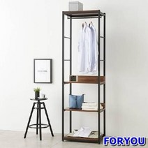 ForU51 스토리홈 리코 드레스룸 선반 행거 서랍장 장롱 수납장, 빈티지, 상세페이지 참조