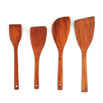 본인우드 나무 뒤집개 주걱 뒤집게 옻칠, 미니뒤집개