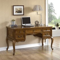 부르봉가구 헬리오스 빈티지 엔틱가구 책상(1400)