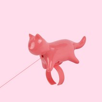 고양이 상호작용 손가락 끝 장난감 애완 동물 실내 펜 빨간 점 빛 재미 있은 체이서 스틱, [06] Pink Laser Cat