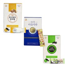 미숫가루21곡 호두아몬드 잣 마죽 안동 참마밀 검은콩 흑미마죽 파우치 30포 스틱형 식사대용식, 검은콩흑미마죽