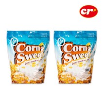 [씨알로] 대용량 지퍼백 시리얼세트, 콘앤스위트 1.5kg*2EA, 2개