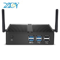mini 소형 pc 게이밍 미니 팬리스 미니 인텔 코어 기가비트 이더넷, 인텔 코어 i3-4010y, 8g 램 256g ssd 와이파이