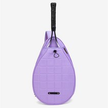 루나글램 테니스 가방 라켓 백팩 케이스 스포츠 슬링 크로스 백 슬링, 바이올렛