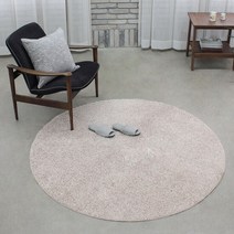 루멘샤기 원형러그카페트 5color