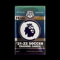 프리미어 리그 축구 카드 모자이크 프리즘 싱글 팩, 패키지 12번