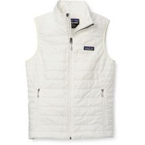 파타고니아 나노 Puff Insulated 베스트 조끼 여성 Birch White