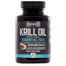 ONNIT ONNIT Antarctic Krill Oil 1000mg 오우에네나이티 남극 크릴 오일 오메가3 1000mg 60개입 1개