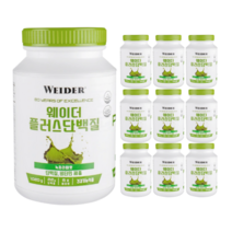 웨이더 플러스 단백질파우더 녹차라떼맛 1020g, 3개