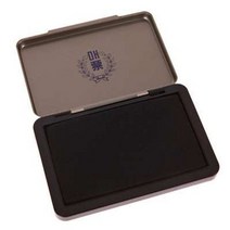 매표스탬프패드 흑색 도장 오피스 인주, 없음