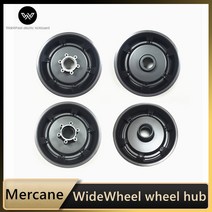 휠 허브 커버 hubcaps Mercane WideWheel 스마트 e 스쿠터 와이드 Kickscooter 교체 액세서리, [06]  Rear A Pair