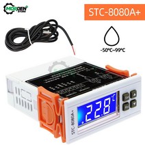 AC110-220V DC12/24V STC-8080A + 냉장고 온도 조절기 냉동 제상 타이머 단일 프로브, 01 AC110-220V