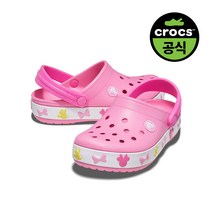 크록스 키즈 FL MICKEY LIGHTS CLOG K PKL (23SKCL207459)