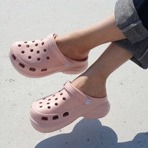 룩펠 코트니 초경량 6cm 통굽 EVA 키높이 여성 샌들 여름 아쿠아 슬리퍼 3color