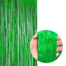 파티은박커튼 [폭1m/높이2m] 홀로그램 펄그린, 단품