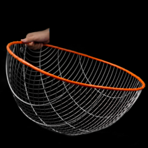 체 물고기 새우 튀김 생선 선별 채 스크린 미꾸라지, 직경 50cm 체 조리개 6.5mm