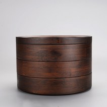 전통 공예 선반 보이차 대나무 고급 디자인 차 통 밀폐 보관함 선반 도구, D, 1개