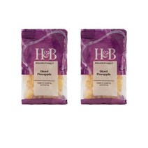 홀랜드앤바랫 다이스 파인애플 100g Holland & Barrett Diced Pineapple, 2팩
