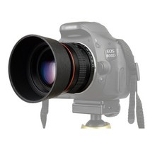 85mm F1.8 수동 초점 풀 프레임 초상화 캐논호환 EOS 550D 600D 700D 5D 6D 7D 60D 77D 1300D 카메라, 1.캐논